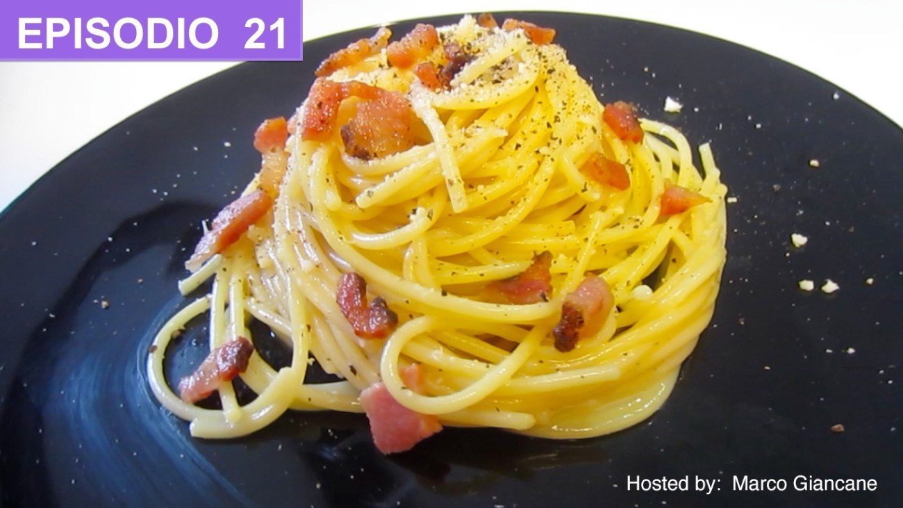 Pasta a la carbonara – Receta original italiana!