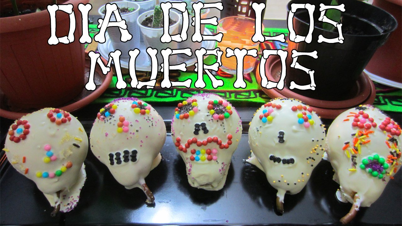 Calaveras de chocolate! Dia de los muertos! Halloween