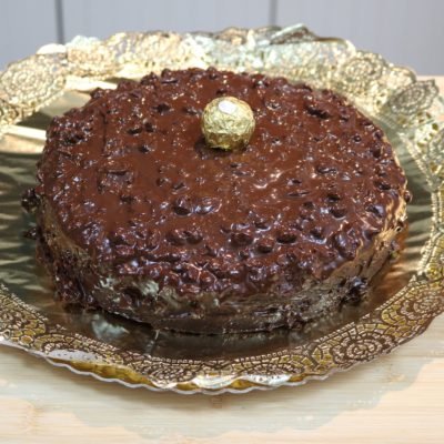 Tarta ferrero rocher