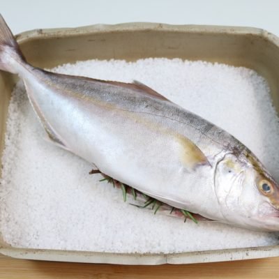 Pescado a la sal