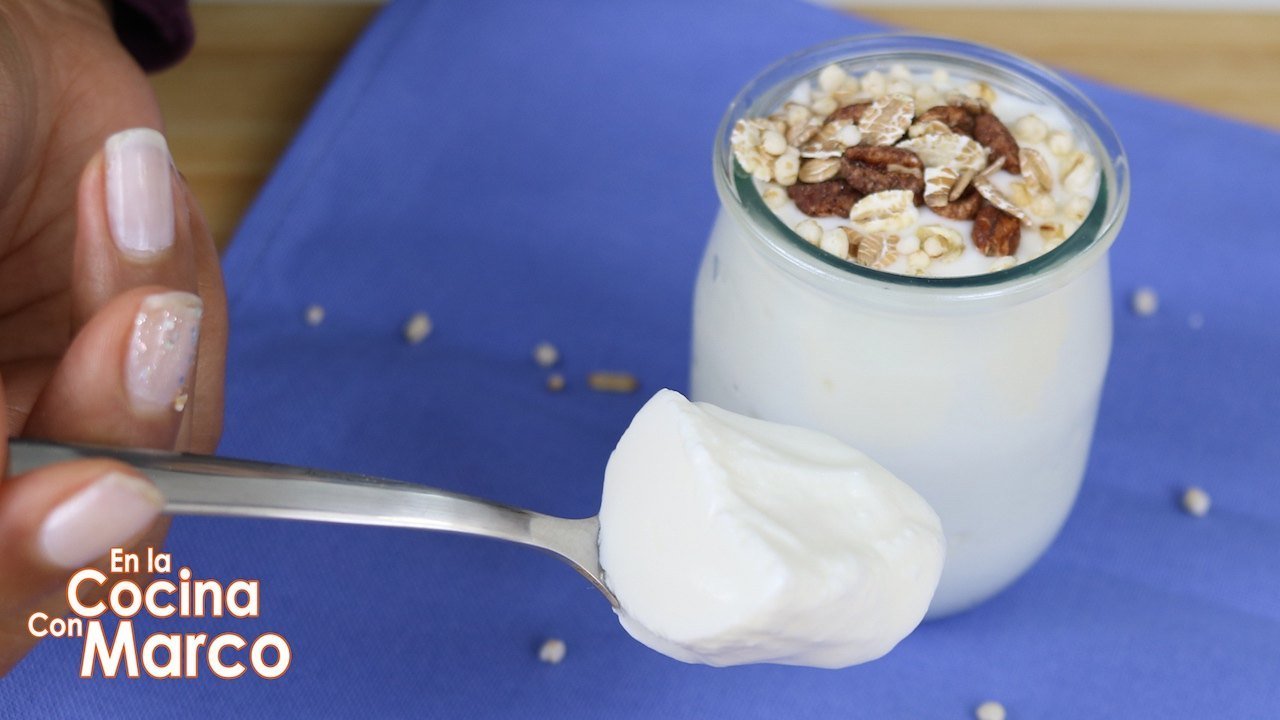 Yogurt natural casero sin maquina yogurtera