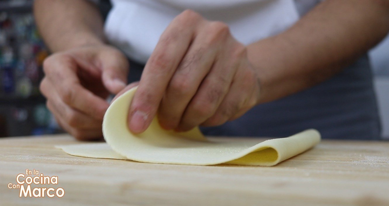 la masa de las fettuccine