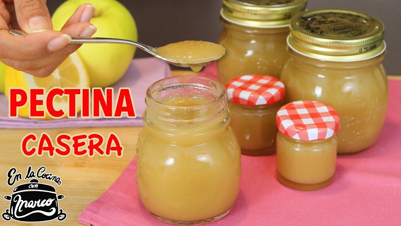 Como hacer PECTINA casera natural para mermeladas