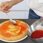 pastel de fresas