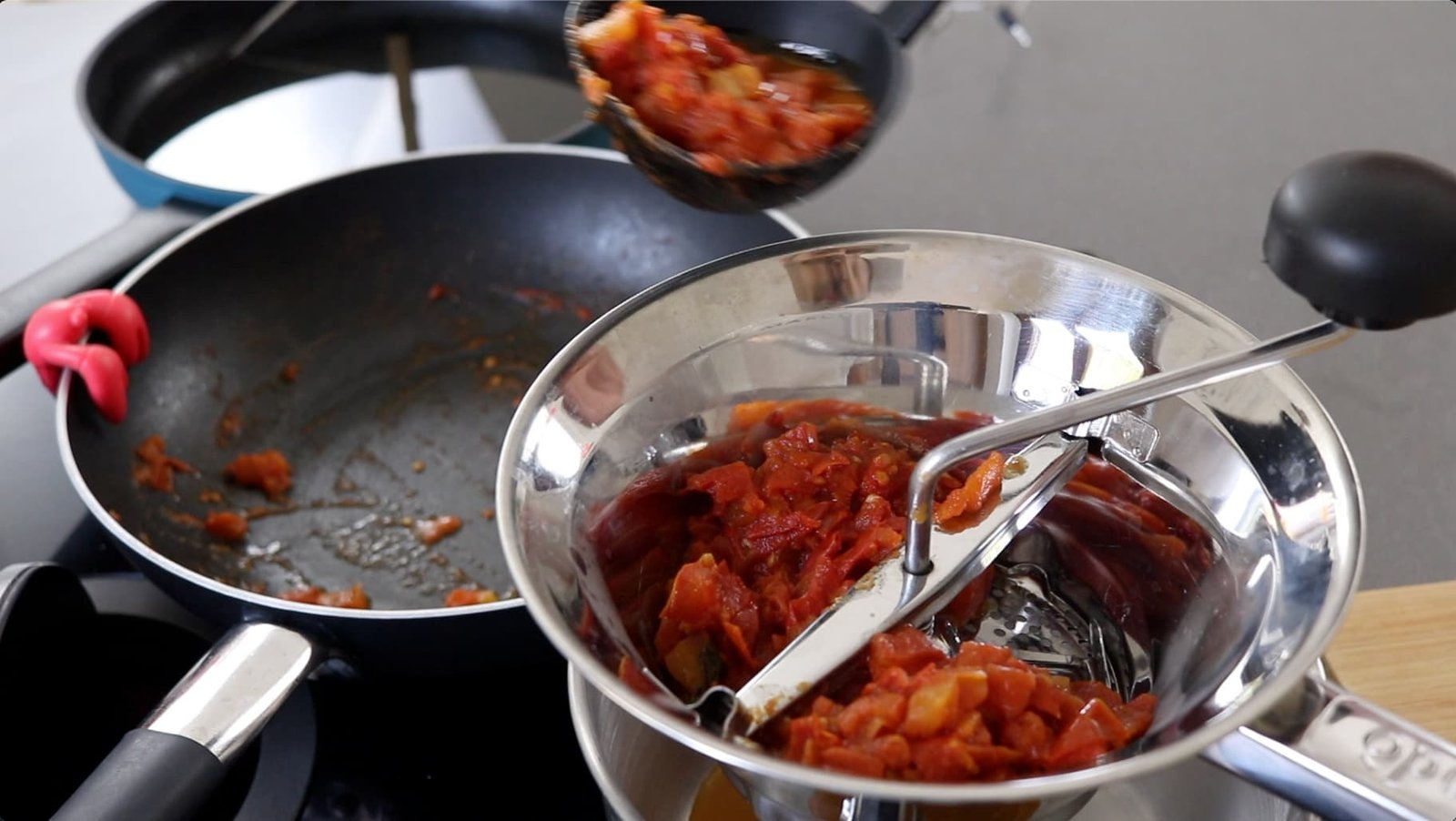 Pasta a la norma salsa