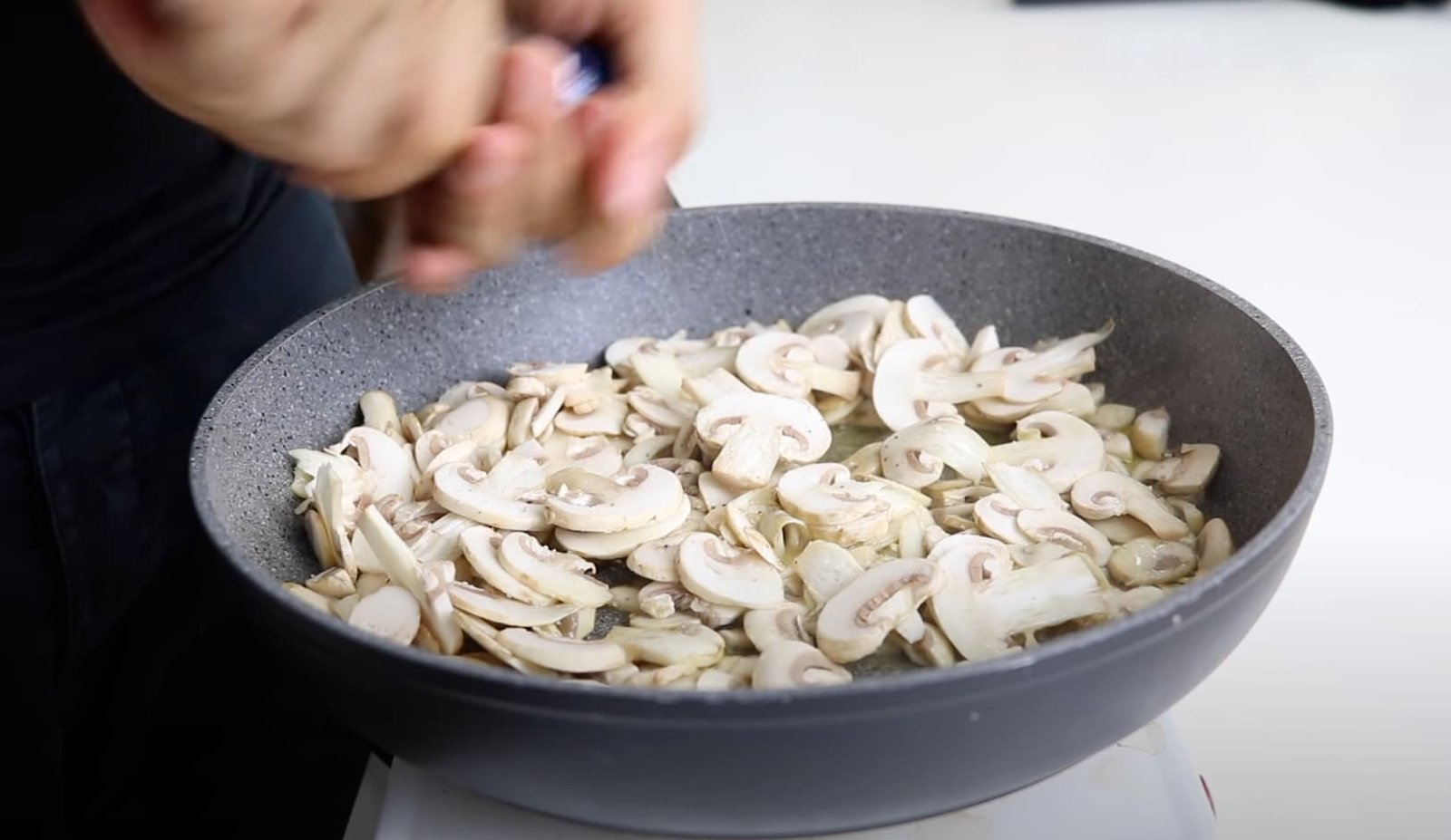 Cocinar champiñones