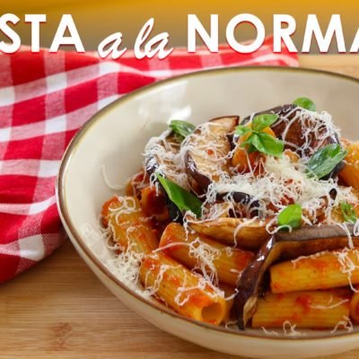 ant pasta alla norma receta tradicional