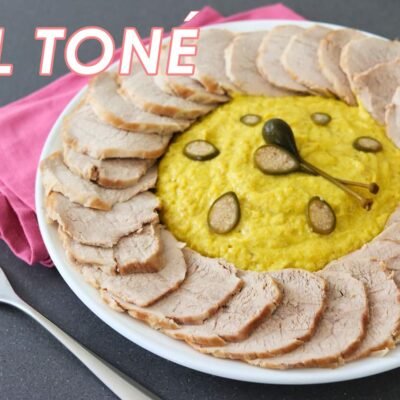 Vitel Tonne receta italiana original