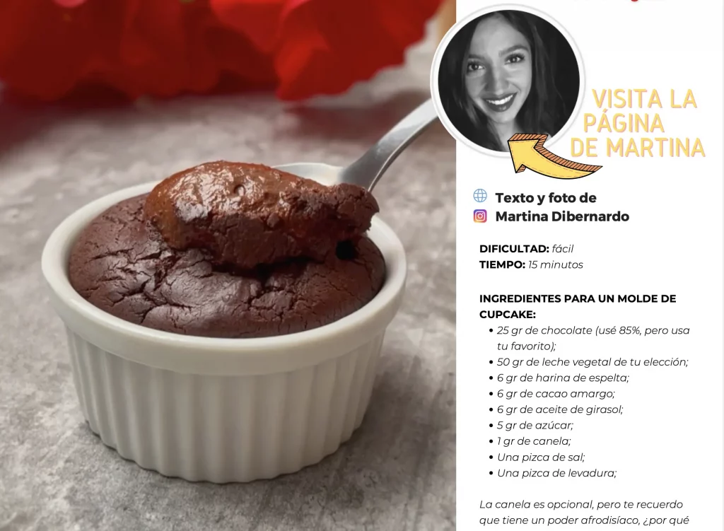 Receta vegana para San Valentin