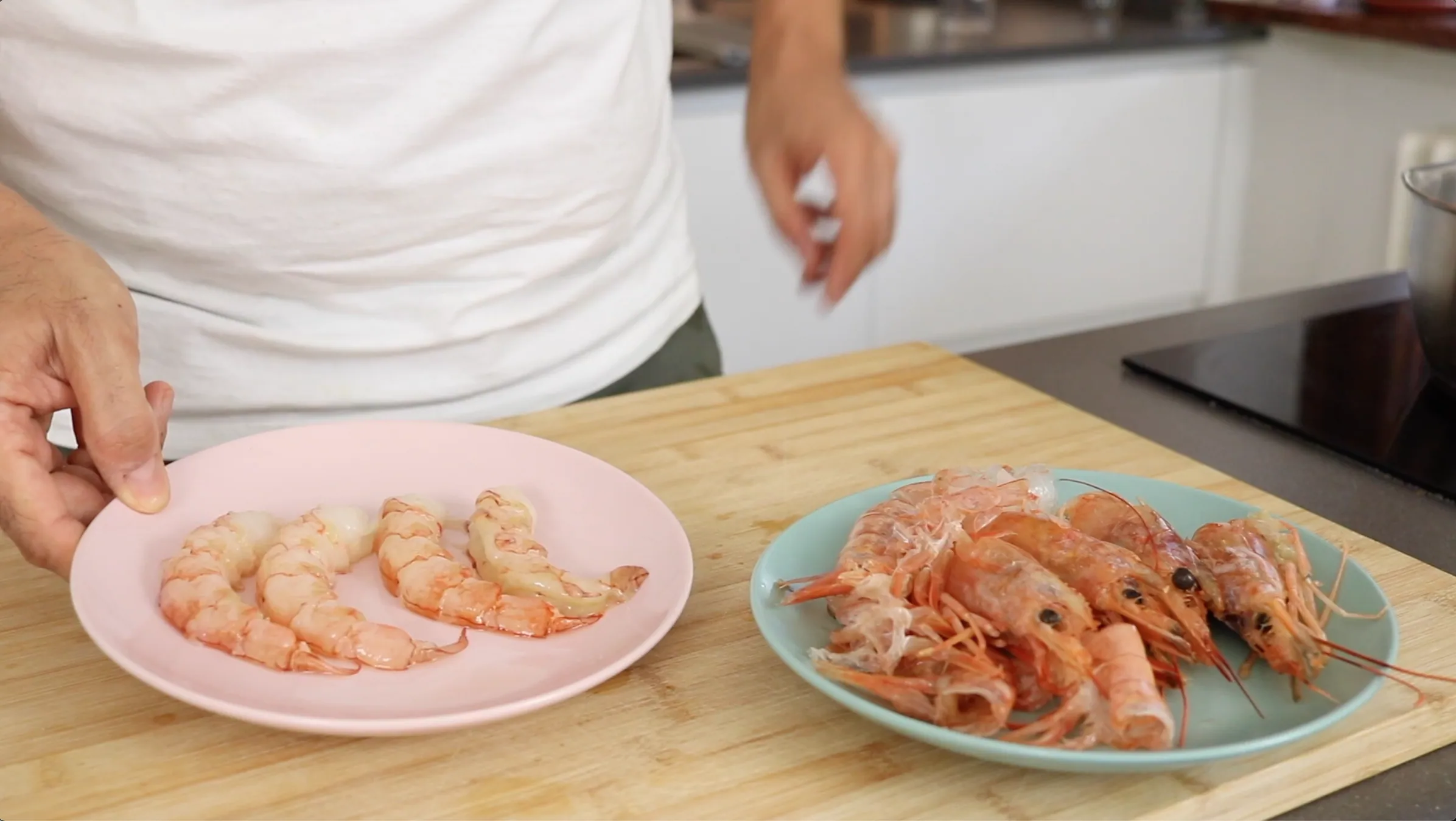 limpiar gambas