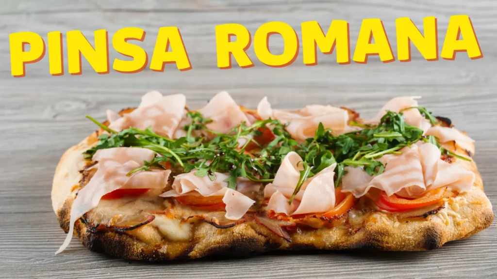 pinsa receta tradicional italiana