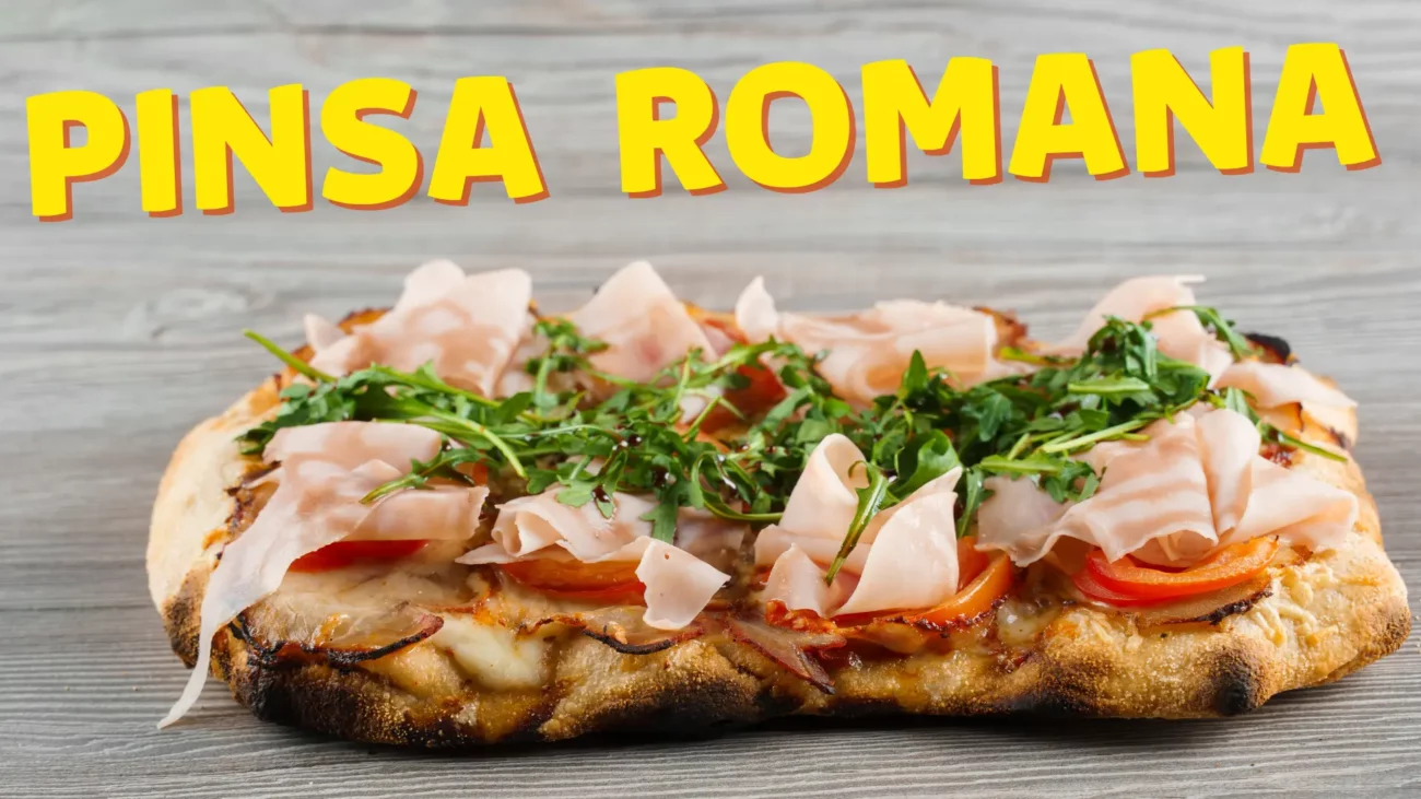 pinsa receta tradicional italiana