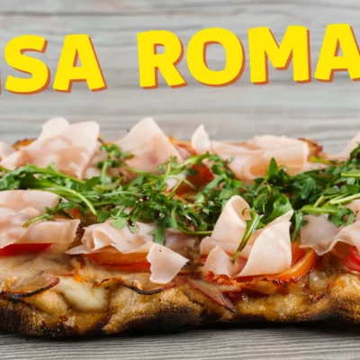 pinsa receta tradicional italiana