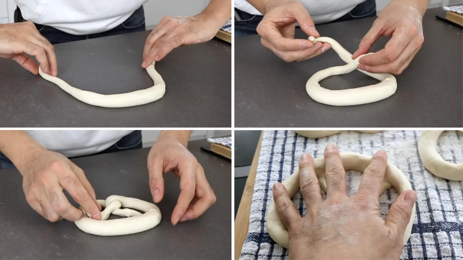 como hacer pretzel casa