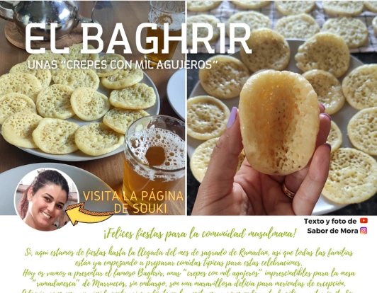 baghrir receta en español