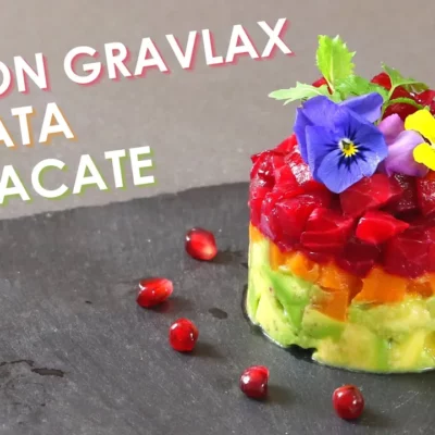 tartar salmon gravlax