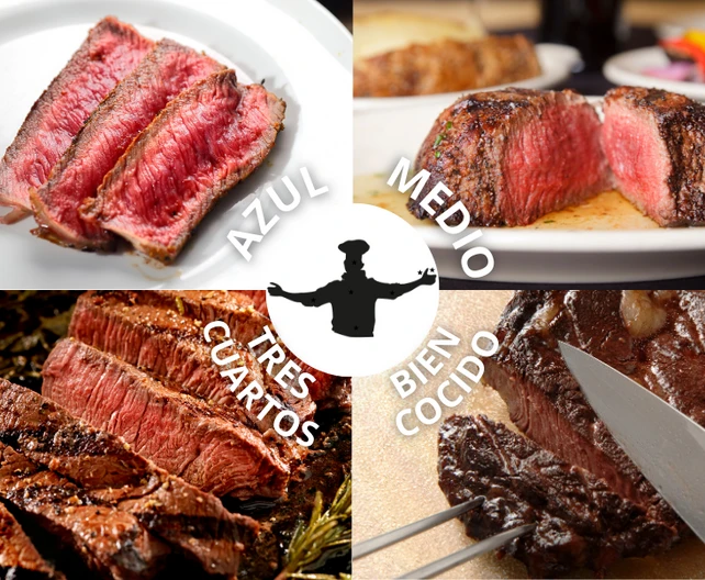 punto de cocción de las carnes