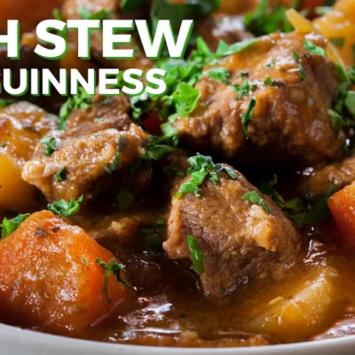 Irish stew cerveza guinness receta