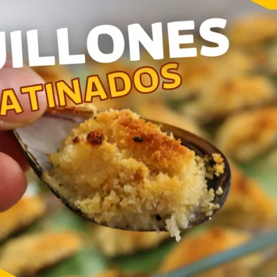 mejillones horno gratinados