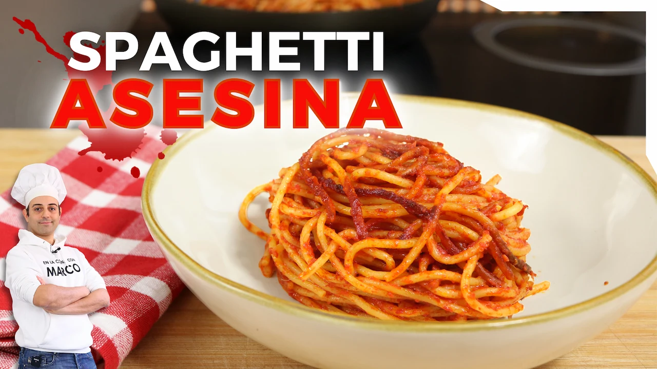 Espaguetis quemados: SPAGHETTI A LA ASESINA