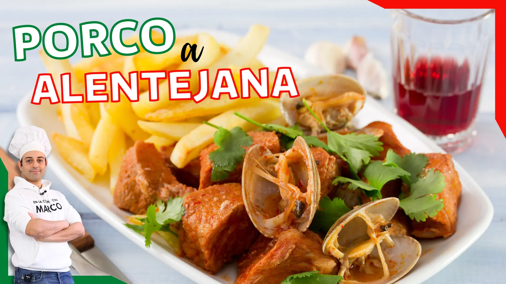Porco a alentejana