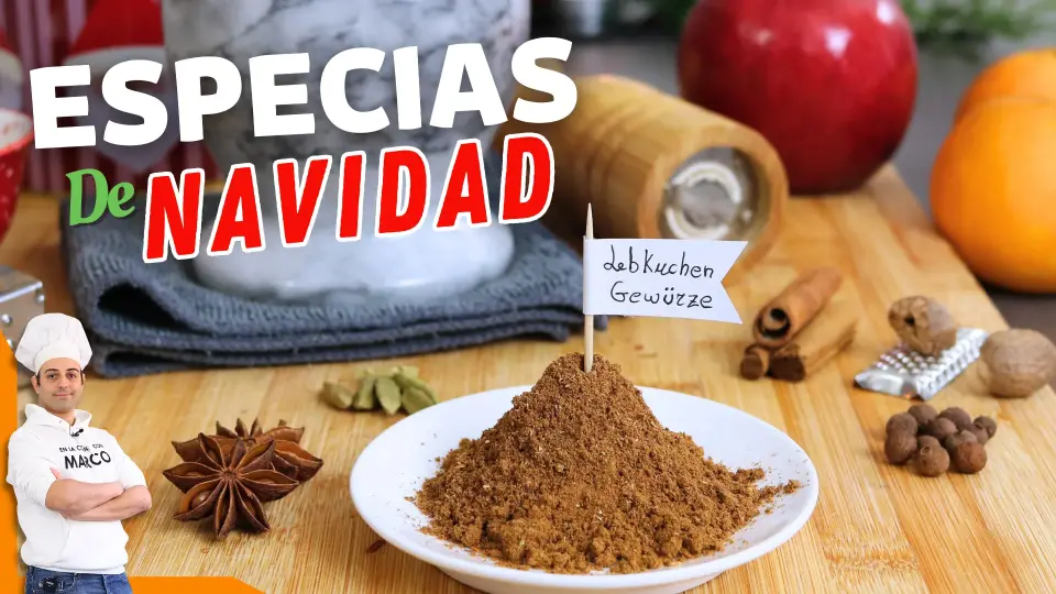 Lebkuchengewürz: Mezcla Especiada para Navidad