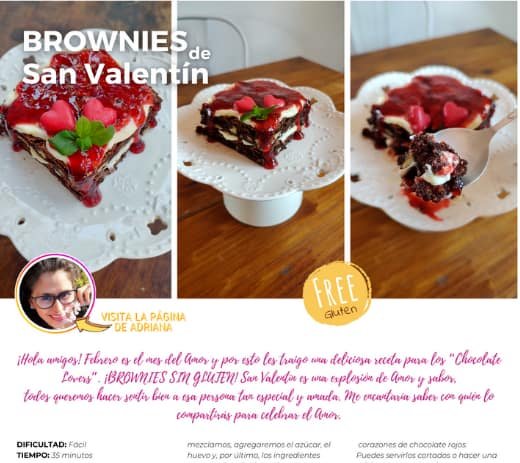 brownie sin gluten san valentin receta buengusteros n 32