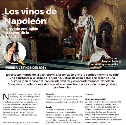 vinos Napoleon viaje enológico través de historia