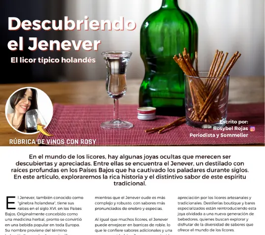 jenever licor tipico holandes pais bajos
