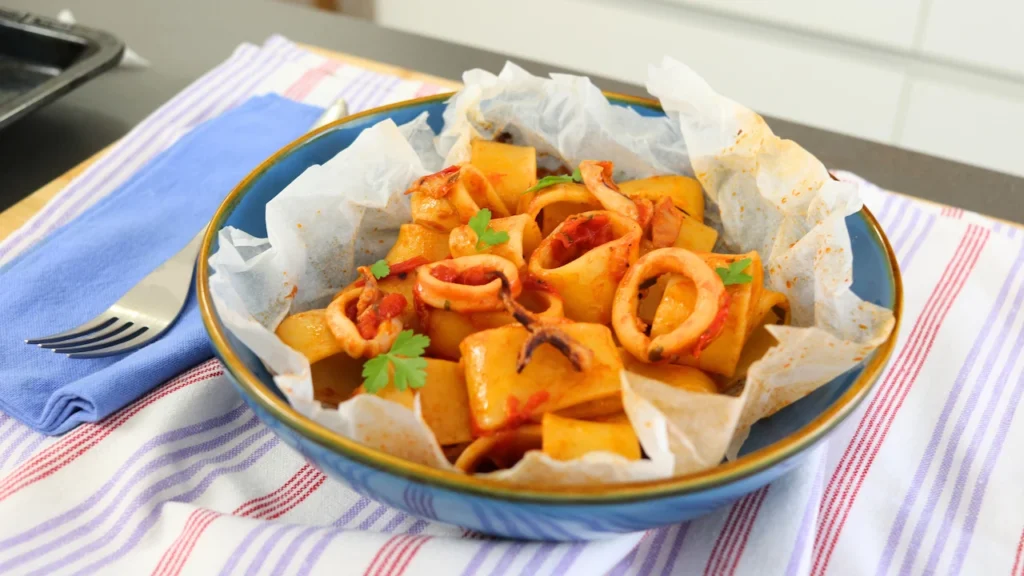 receta calamarata